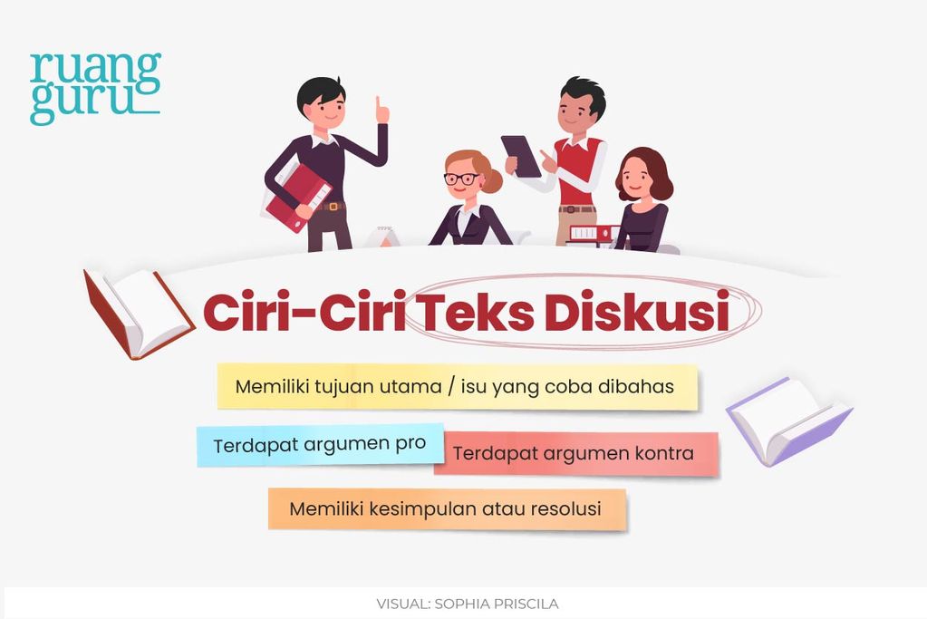 Teks Diskusi: Pengertian, Tujuan, Ciri, Struktur & Contoh